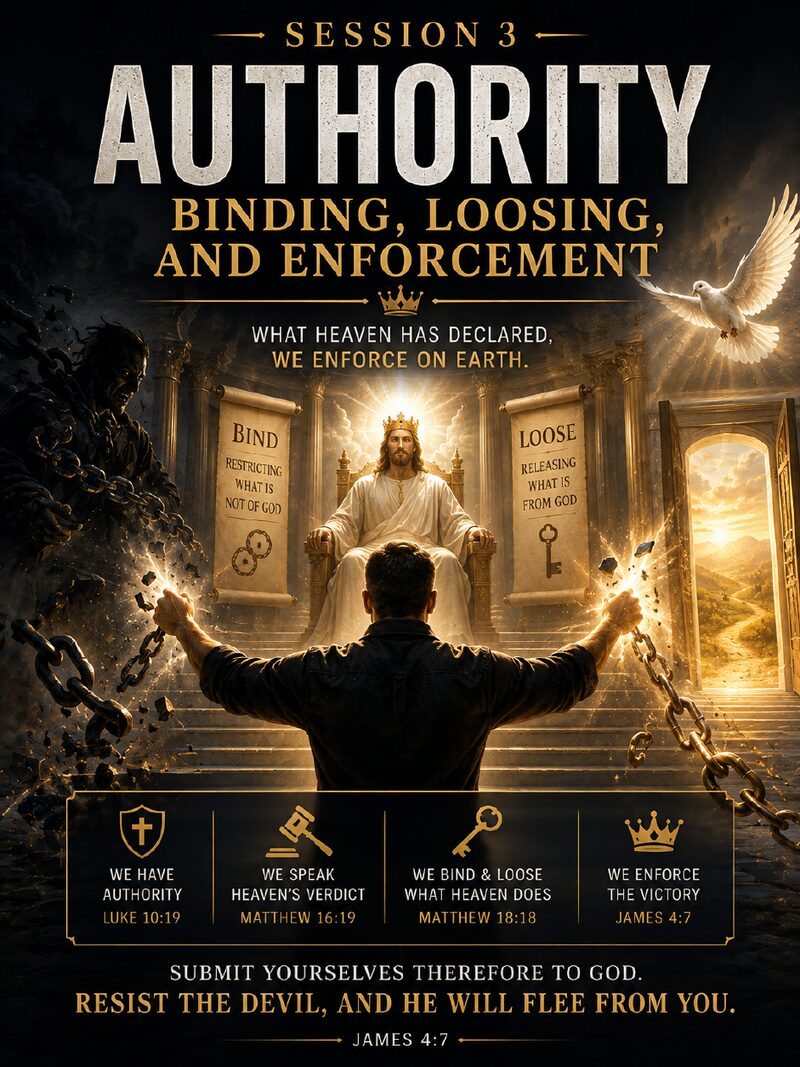 First page of Session 3 — Authority